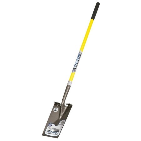 VULCAN Garden Spade Shovel, 48 in L Fiberglass Handle 34539